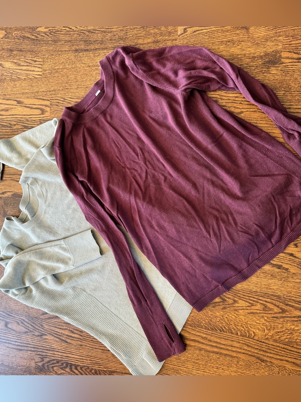 Lululemon Sweater (two) Bundle - size 4